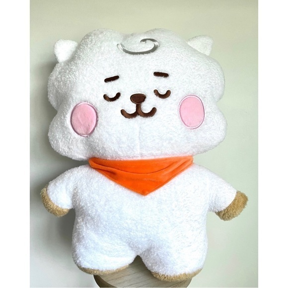 BT21 Jumbo Sleeping RJ Plush - Picture 1 of 4